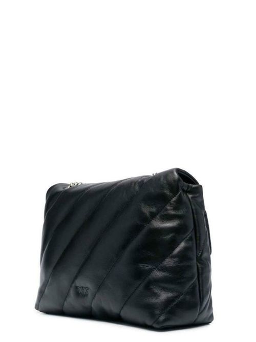 Borsa Big Love Puff Maxi Quilt Nero Argento PINKO | 100037 A0F2Z99O